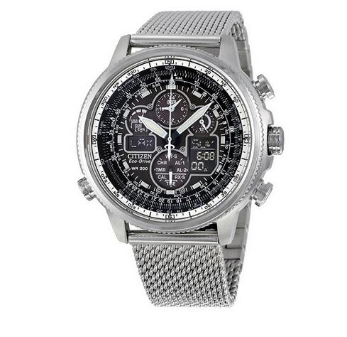  Citizen 西铁城 Navihawk UTC 男士计时腕表