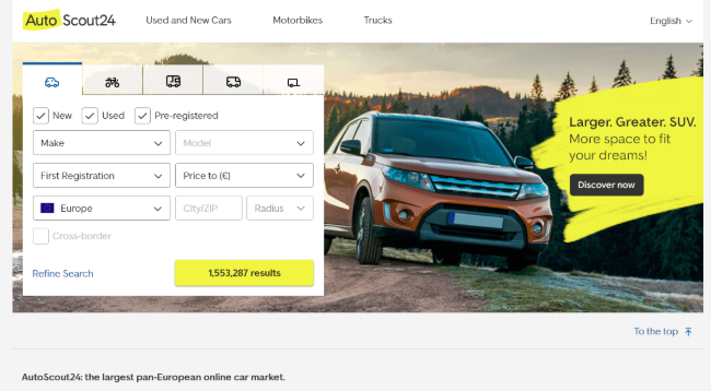 AutoScout24网站怎么样？ AutoScout24官网介绍
